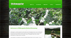 Desktop Screenshot of chikmagalurmalnadhomestay.com